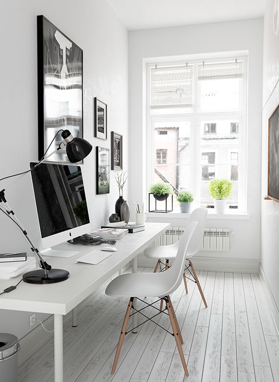 Small home office inspiration | Home office space, Small home .