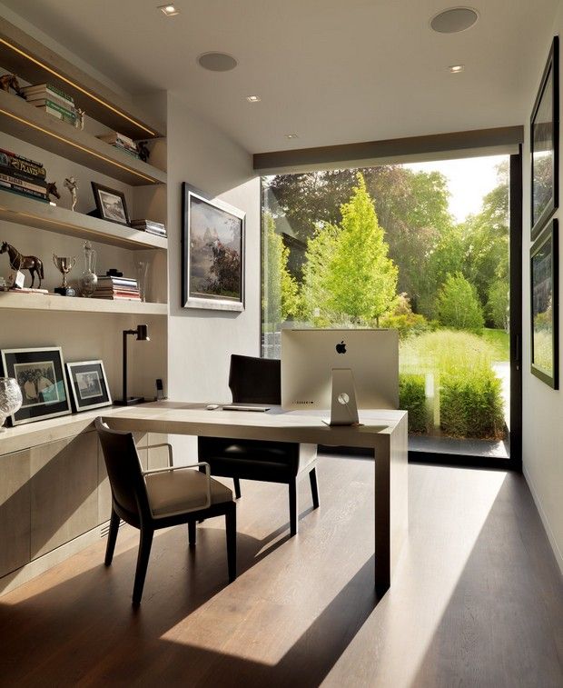 The Best of Home Office Design | Country modern home, Office .