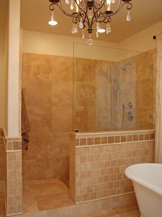 Large Walk In Showers Without Doors | Showers without doors .