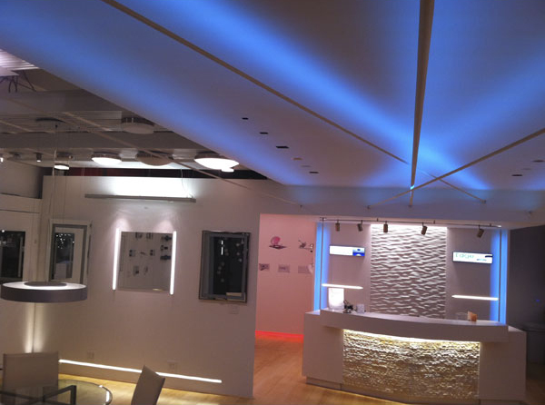 Edge Lighting - Soft Line LED System For Indirect Lighting: Indoor .