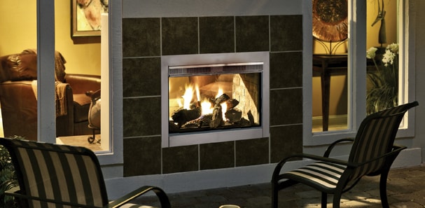 Design Inspiration: Indoor/Outdoor Gas Fireplaces | Heat & G