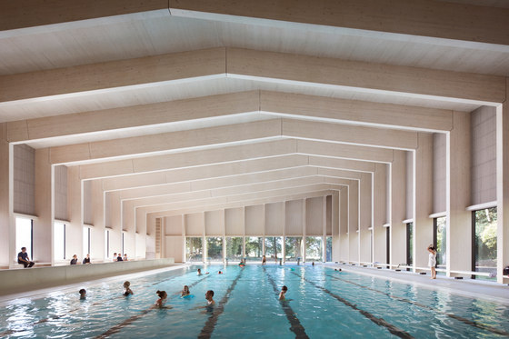 Freemen's School Swimming Pool by HawkinsBrown | Indoor swimming .