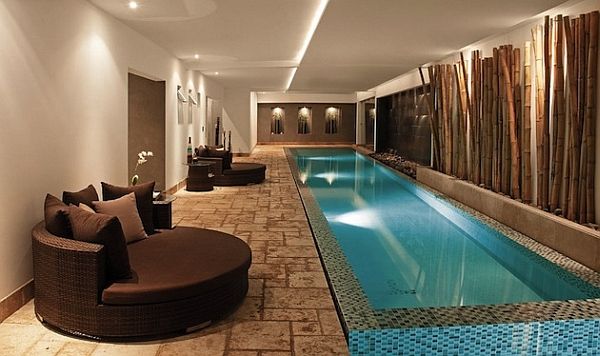 Exquisite indoor swimming pool design | Piscina interior, Diseños .