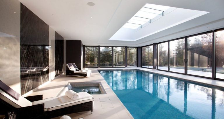 Beautiful Design Swimming Pool Indoor(11) | Swimming pool house .
