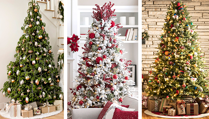 30 'Christmas Tree Decoration' Ideas with Images | Tree Ornaments .