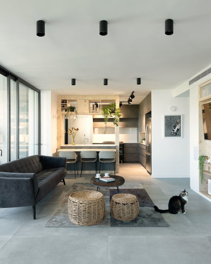 Modern Urban apartment in Tel Aviv | Studio Perri Interior Design .
