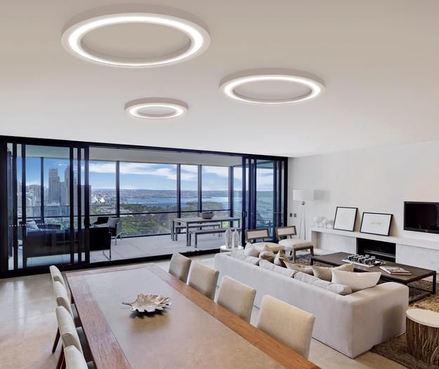 Lighting ideas for contemporary living
room