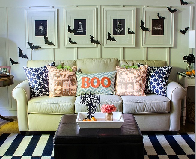 21 Stylish Living Room Halloween Decorations Ide