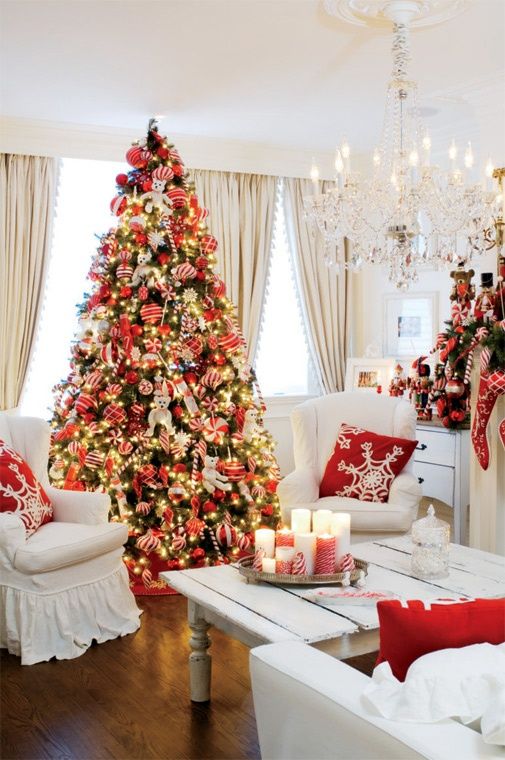 COZY DECORATION IDEAS FOR YOUR LIVING ROOMS | Christmas living .