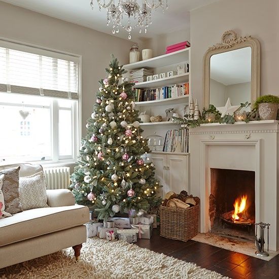 Living Room Christmas Tree Decorations