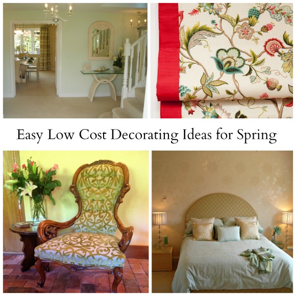 Easy Low Cost Decorating Ideas for Spring - April J Harr