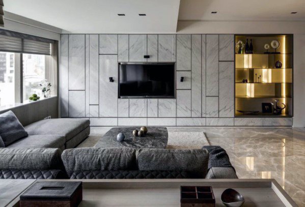 Top 70 Best TV Wall Ideas - Living Room Television Desig