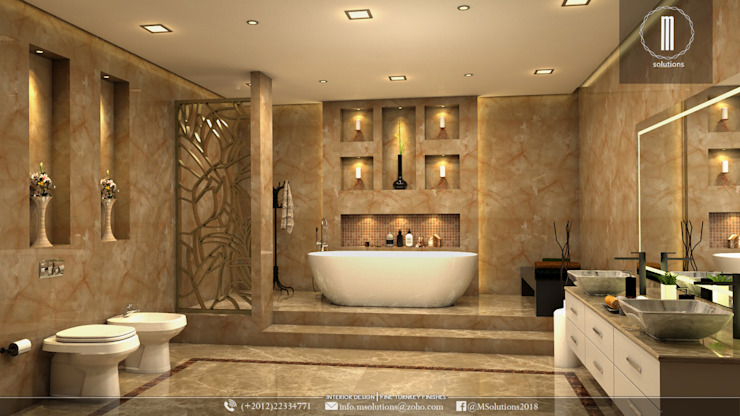 Luxury Bathroom designs by MSolutions | homi