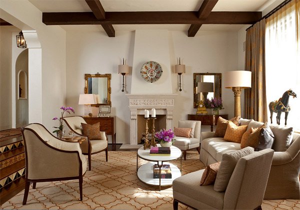 20 Luxurious Design of a Mediterranean Living Room | Home Design Lov