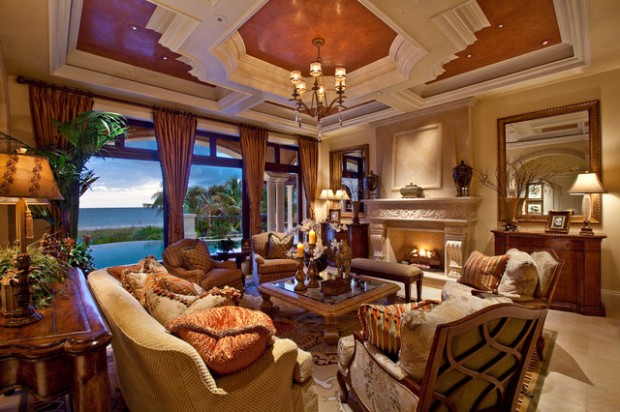 16 Gorgeous Living Room Design Ideas in Mediterranean Sty