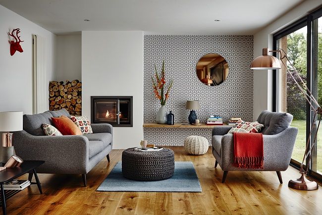 Mid Century Modern Living Room, Enlivening Your Home with New .