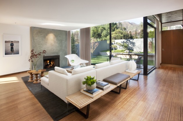 26 Modern Mid-Century Living Room Design Ide