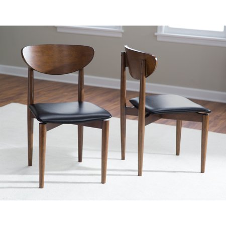 Belham Living Carter Mid-Century Modern Dining Chair - Set of 2 .