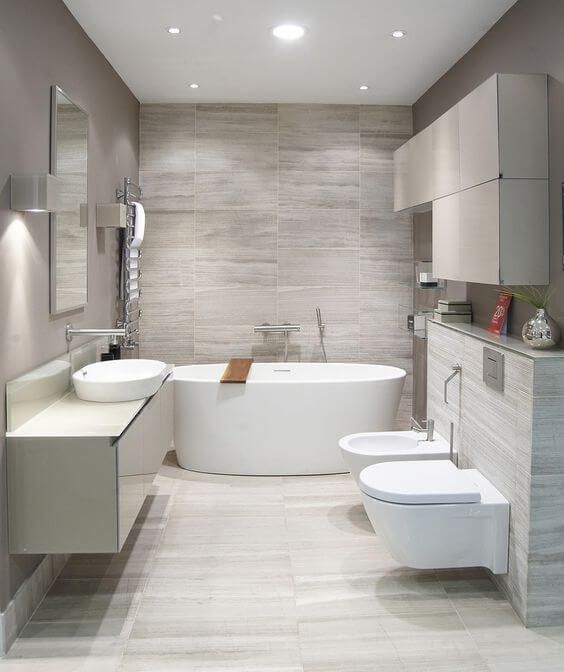30 Elegant Examples of Modern Bathroom Design For 2018 | Modern .