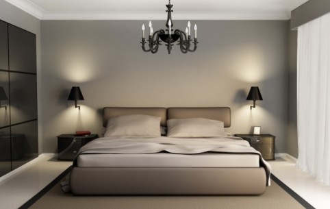 Modern bedroom decorating ideas - Almost Like Ho