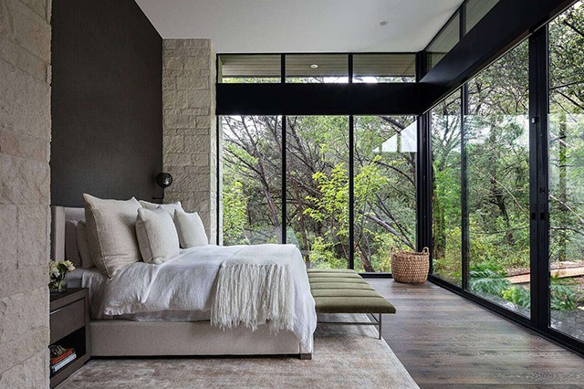 Lewis Birks Modern Bedroom Design Featured in Hou