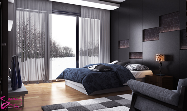 Modern Bedroom Design on Behan