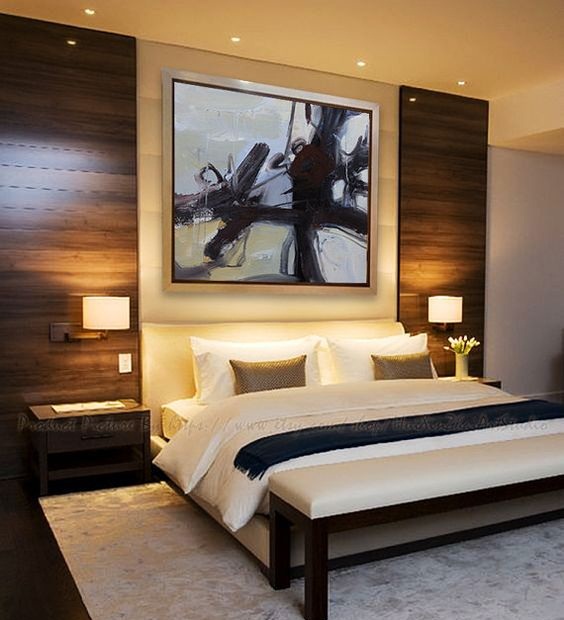 30 Modern bedroom wall design ideas 20