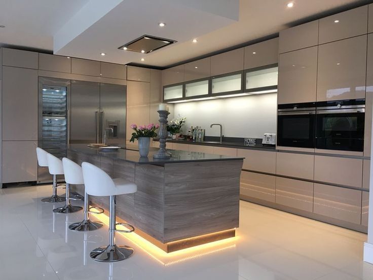 50 Stunning Modern Kitchen Design Ideas | Luxury kitchen design .