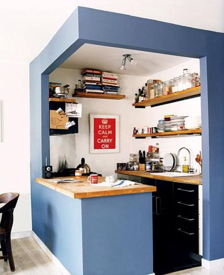 Simple Modern Small Kitchen Interior Design Ideas - Kitchen .