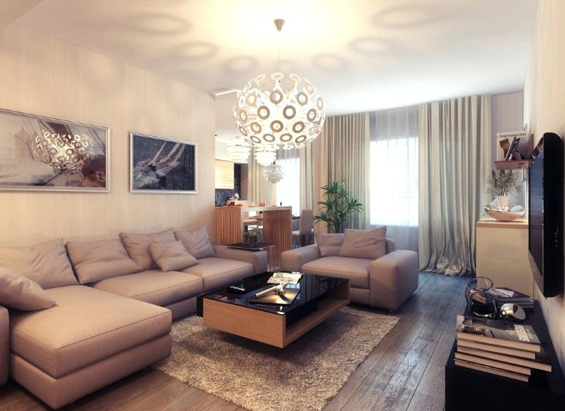 neutral living room dec