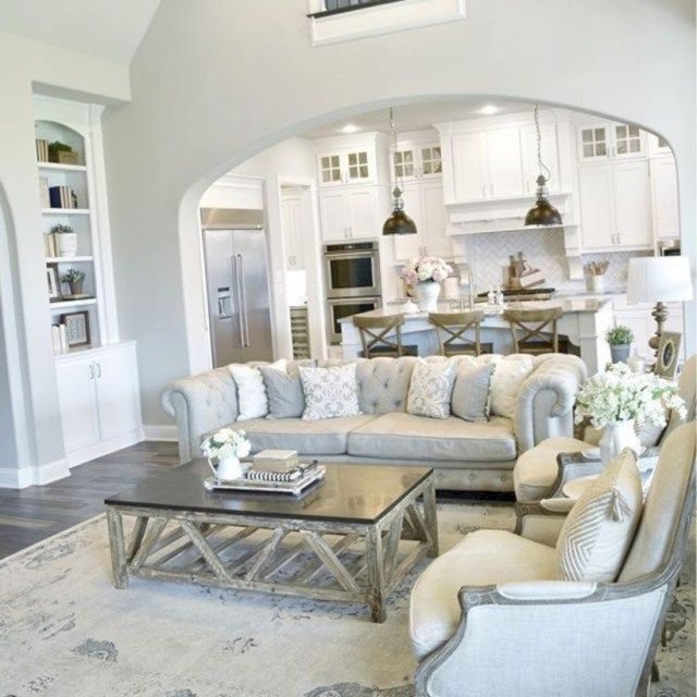 48 Adorable and Cozy Neutral Living Room Design Ideas | NEW .