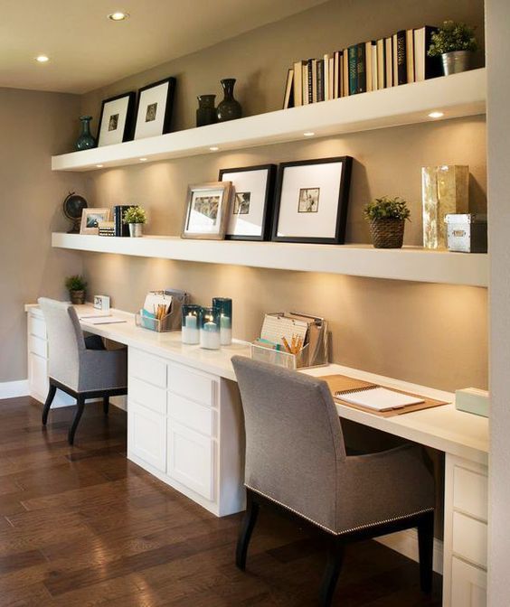 Beautiful and Subtle Home Office Design Ideas | Home office .