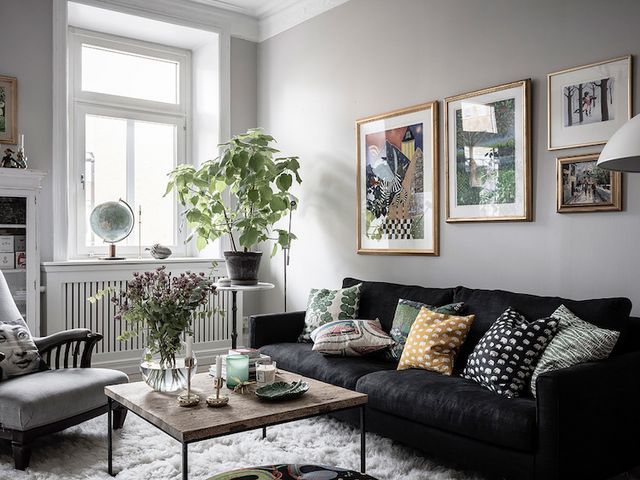 Old Meets New in a Charming Swedish Apartment (my scandinavian .