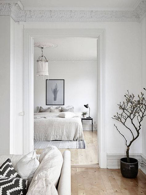 Old Charming Apartment With Scandinavian
Style Decor