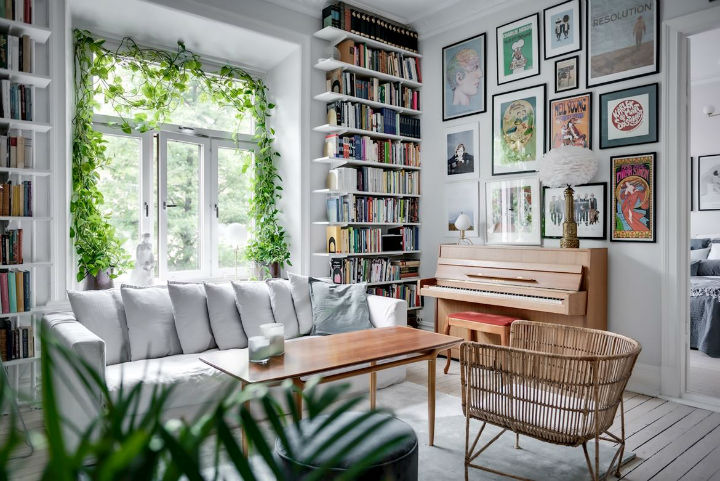 A Charming Apartment Which Boasts Unique Design Elements | Decohol