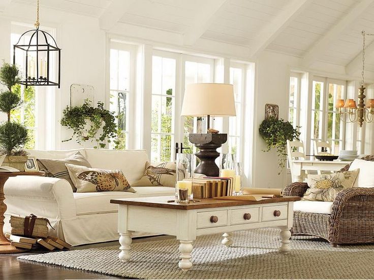 45 Comfy Farmhouse Living Room Designs To Ste