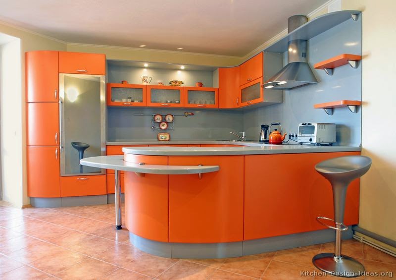 Amazing Orange Kitchens - Interior Design Ideas | Best Interior .