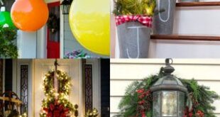 Gorgeous Outdoor Christmas Decorations: 32 Best Ideas & Tutorials .