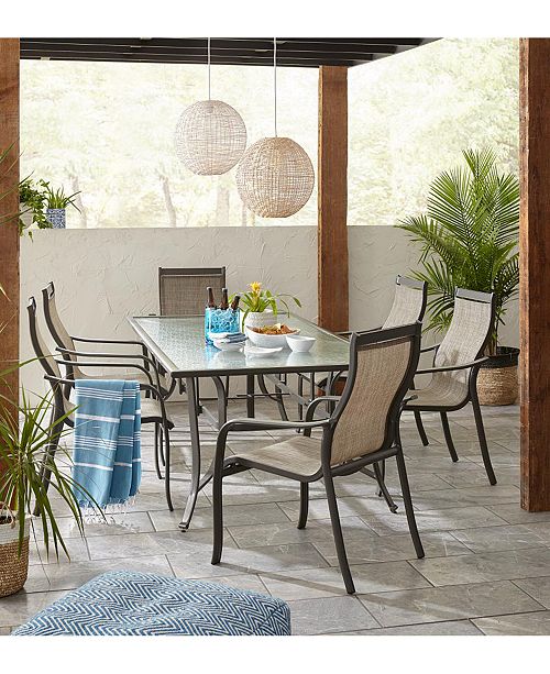 Furniture Reyna Outdoor Dining Collection, Created for Macy's .