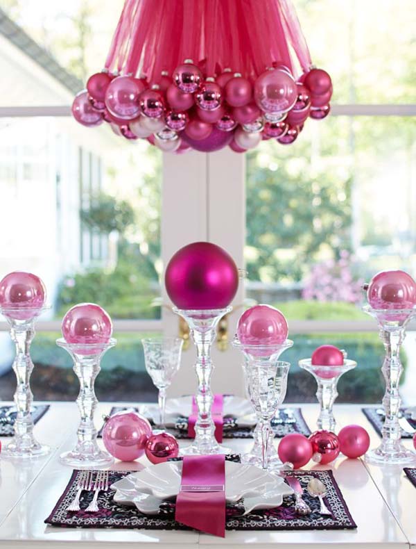 Pink Christmas Decoration Ideas - Christmas Celebration - All .