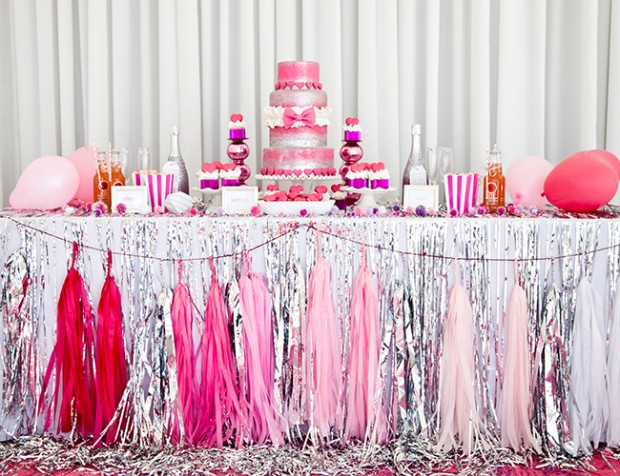 17 Pretty Pink Decoration Ideas for Bridal Show