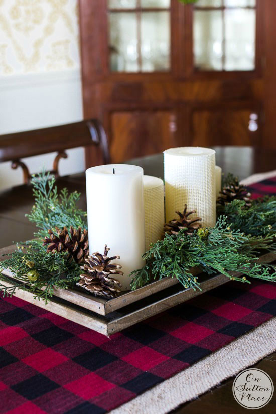 Plaid Christmas Decor Ideas For The Holidays - House of Hawthorn