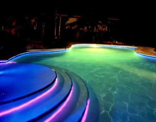Mirror80 : Photo | Swimming pool lights, Pool light, Pool ligh