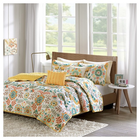 Eva Paisley Quilted Coverlet Set : Targ