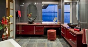 10 Red Bathroom Ideas and Desig