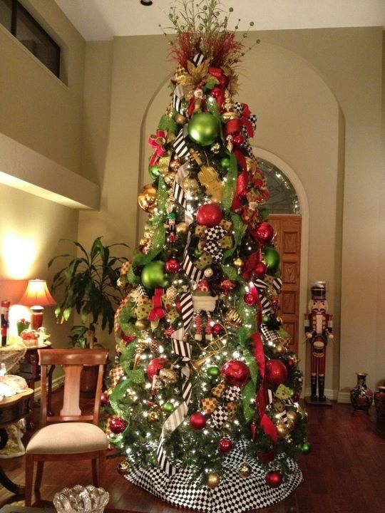 oh christmas tree | Pencil christmas tree, Red and gold christmas .