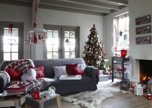 55 Dreamy Christmas Living Room Décor Ideas | Christmas .