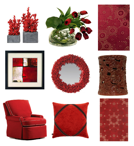 Red Home Decor