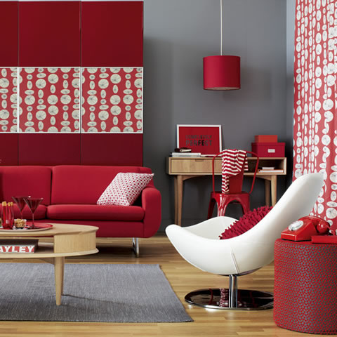 Fill your home with red | The Man Ca