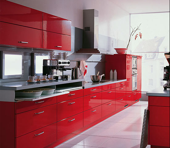 contemporary red kitchen cabinets. modern red kitchen cabinets .